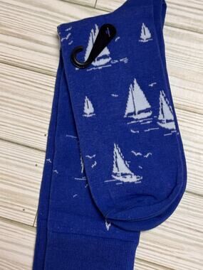 Old Navy Men's Sailboat Design Crew Socks New With Tag